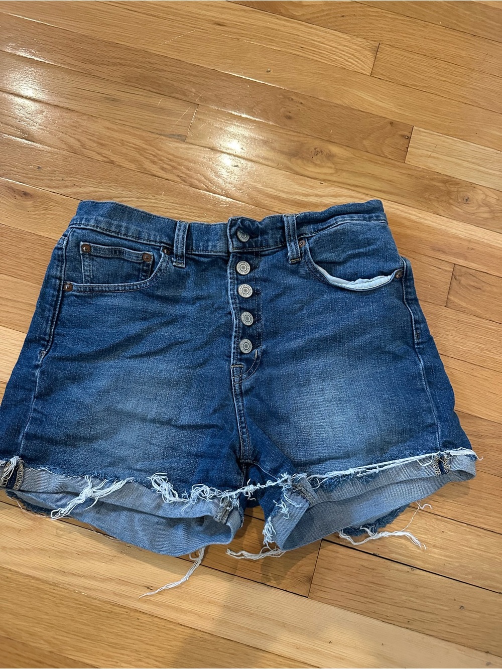Gap 4” High Rise Denim Shorts